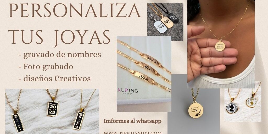Personaliza tus joyas