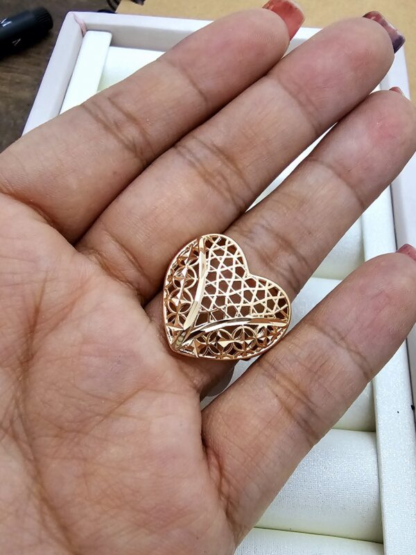 Tallas 7,8,9 Anillo corazon xuping jewerly rose