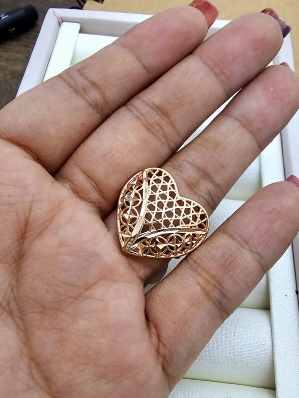 Tallas 7,8,9 Anillo corazon xuping jewerly rose