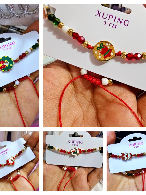 pulseras navidad regulable TTM dorado