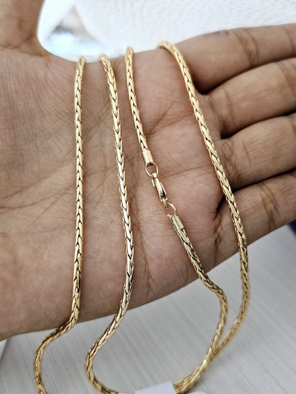 cadena cuerda 50cm xuping jewerly rose