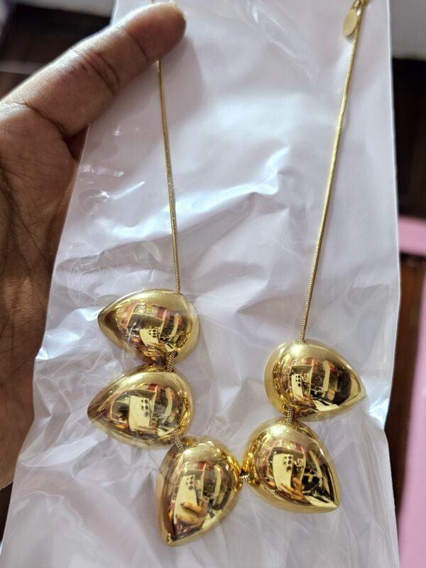 collar chunky 40+extension jewerly xuping dorado #174