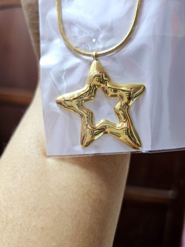 collar chunky estrella xuping jewerly dorado