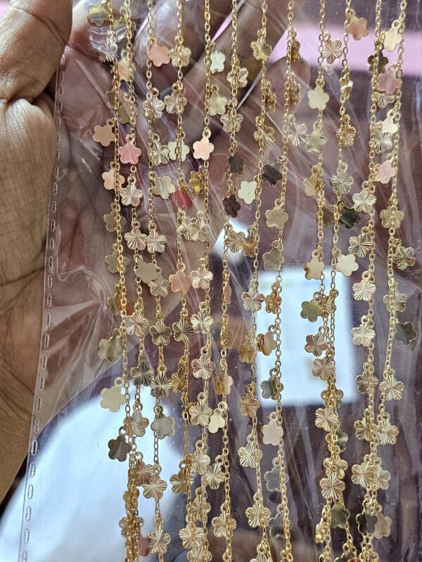 tobillera flor con extensión xuping jewerly rose