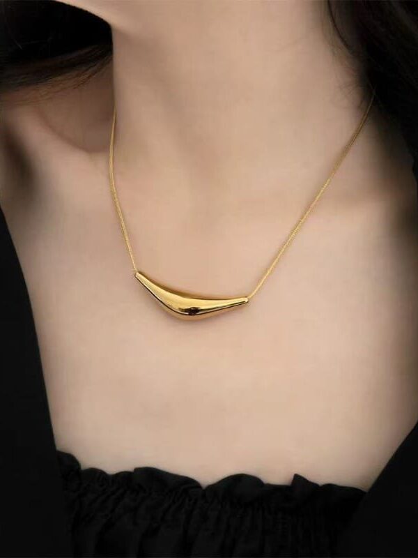 🔥Collar minimalista acero 316 L dorado