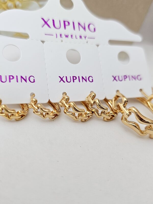 juego de aretes xuping jewerly rose