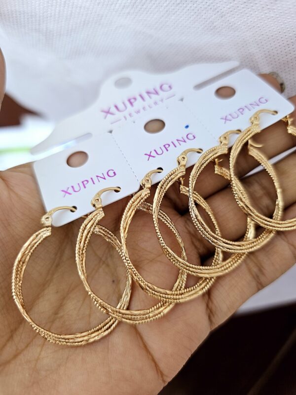 arete 3cm xuping jewerly rose