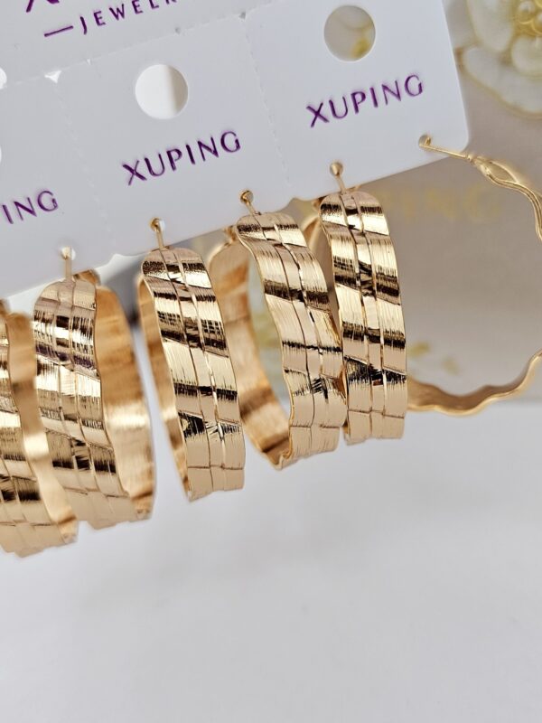 arete 4cm xuping jewerly rose