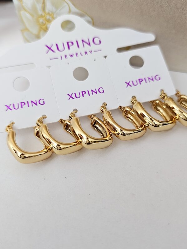 aretes xuping jewerly rose