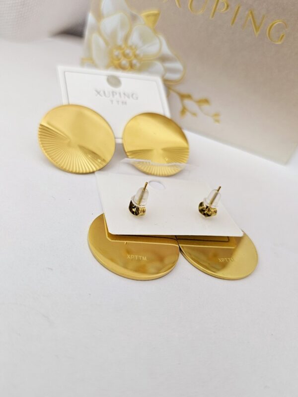 arete circular xuping TTM dorado