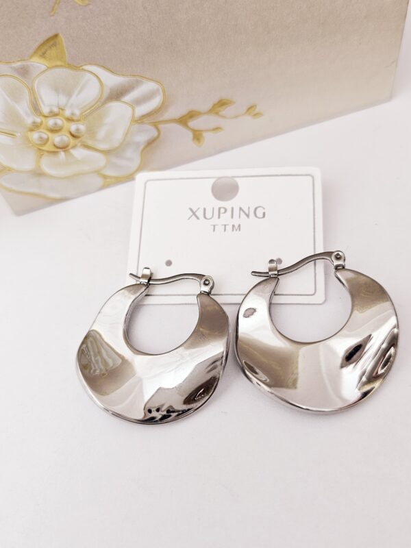 argolla curvo xuping TTM plateado