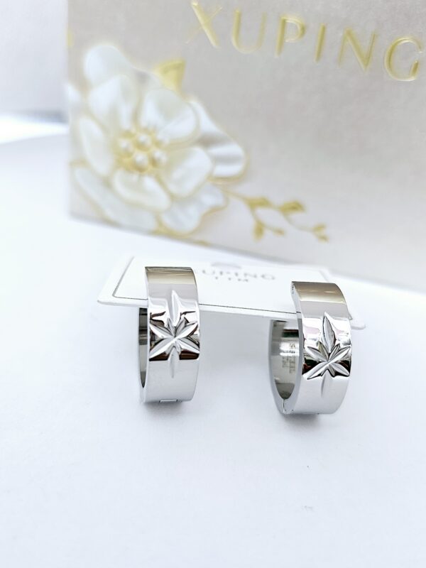 argolla diseño estrella xuping TTM plateado