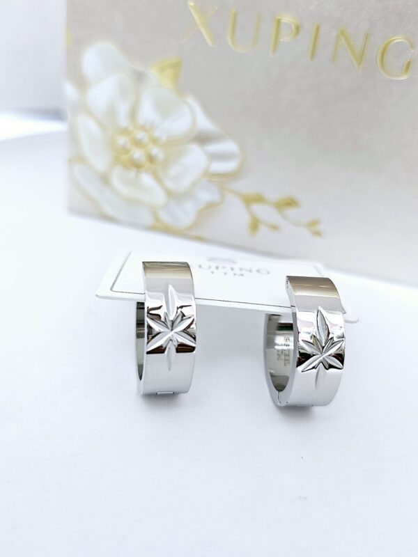 argolla diseño estrella xuping TTM plateado