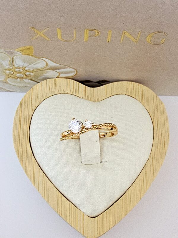 anillo talla 6,7 xuping jewerly rose #247