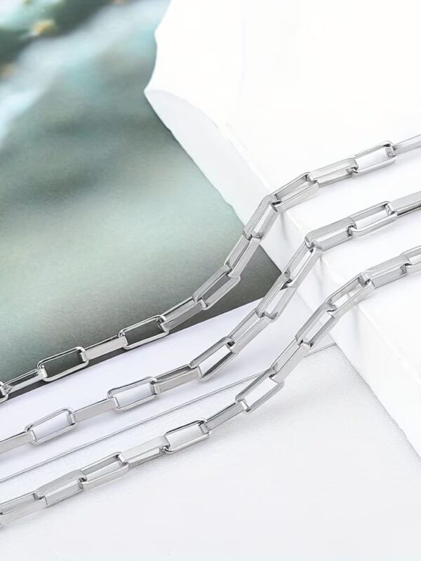 collar eslabon 50cm xuping TTM plateado #73 cadena