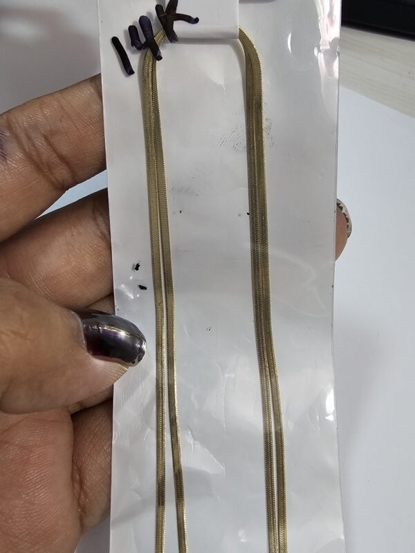 cadena 60cm/2mm xuping jewerly dorado