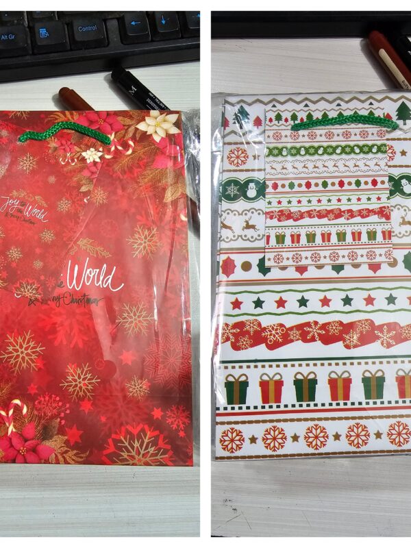 bolsas 12x16cm de regalo con asa, docena surtida (no elección )