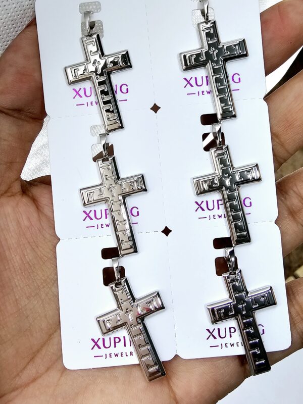 dije cruz xuping jewerly plateado