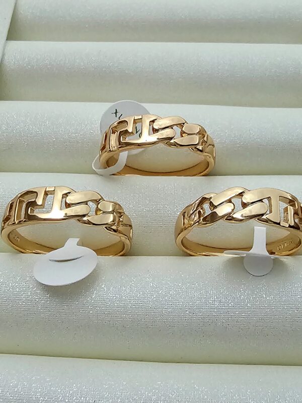 Anillos t9,t10 eslabones xuping jewerly rose