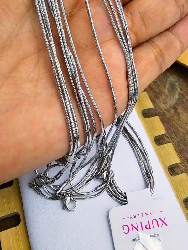 cadena 60cm raton xuping jewerly plateado