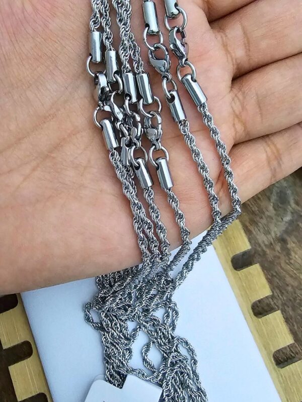 cadena 45cm cuerda xuping jewerly plateado