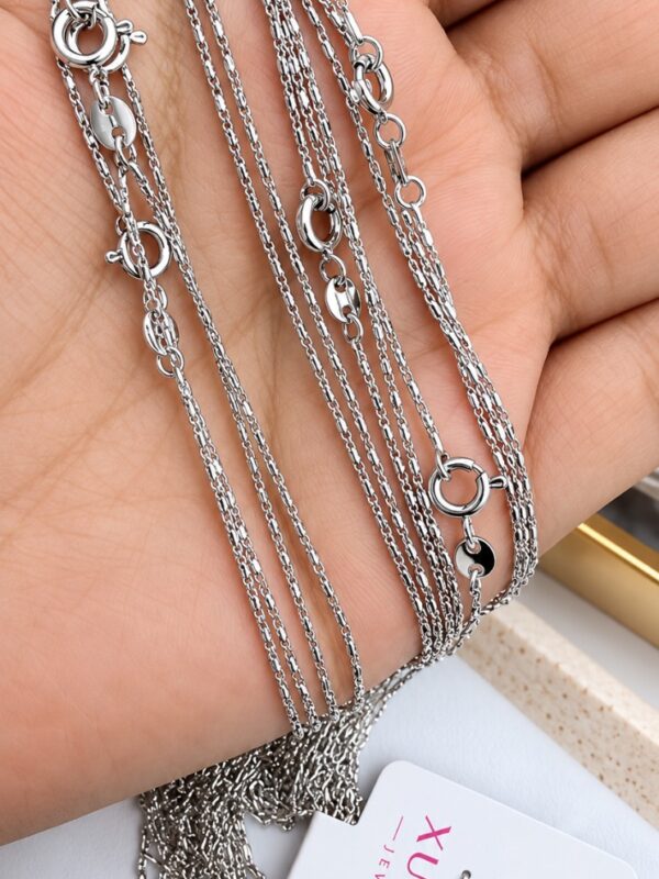 7eaa5e64-2418-44d3-8101-3efde1f408ba Cadena xuping jewerly plateado 45/50cm