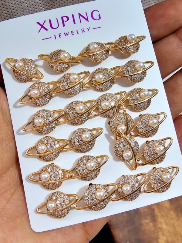 arete saturno planeta xuping jewerly rose