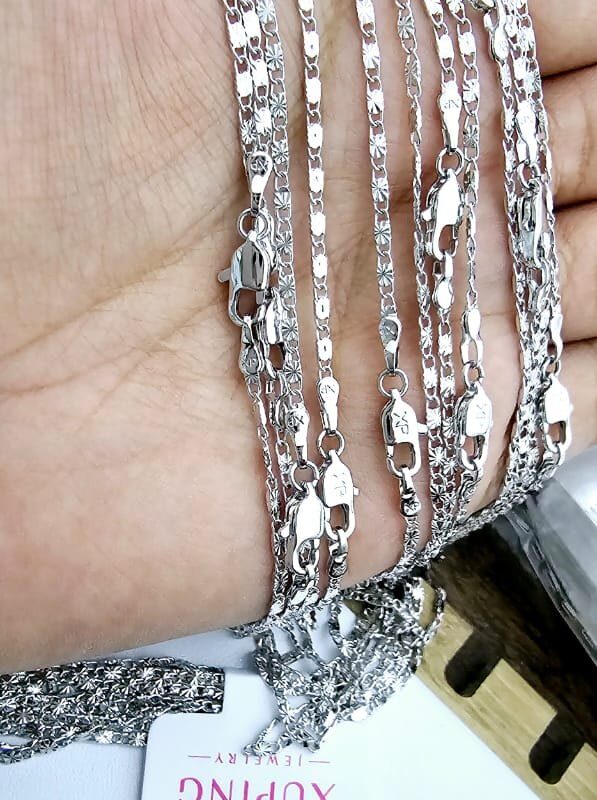 Cadena sol 45cm  xuping jewerly plateado