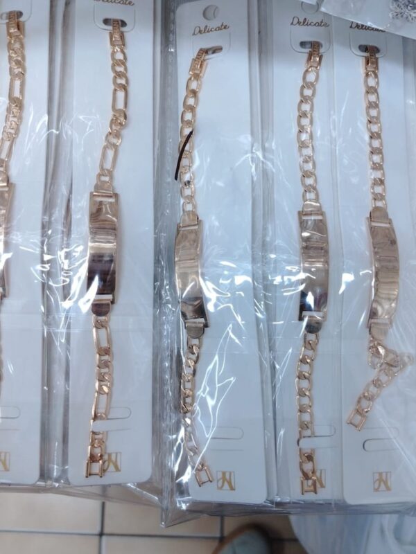 Pulseras esclava  cartier y lomo delicate Rose, Marca NYH jewerly