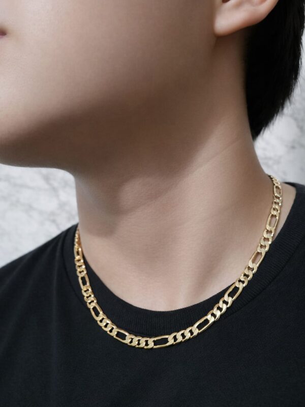 cadena cartier (grosor 7mm)(largo 50cm) xuping jewerly rose collar