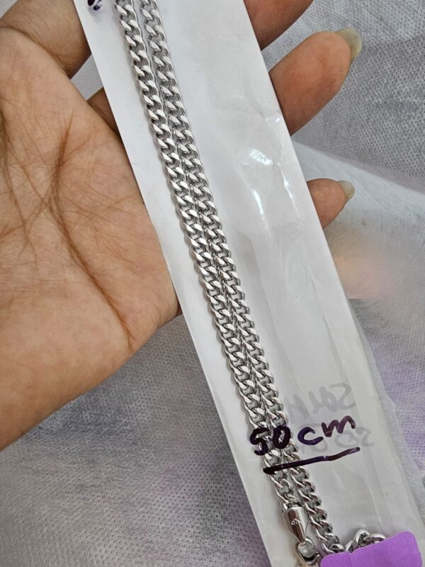 f440d765-89d6-40be-887c-c755003f54c1 cadena lomo Grosor 5mm,Largo 50cm xuping jewerly plateado