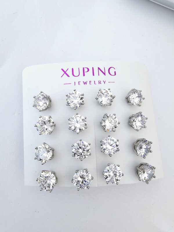 arete punto de luz plateado xuping jewerly plateado