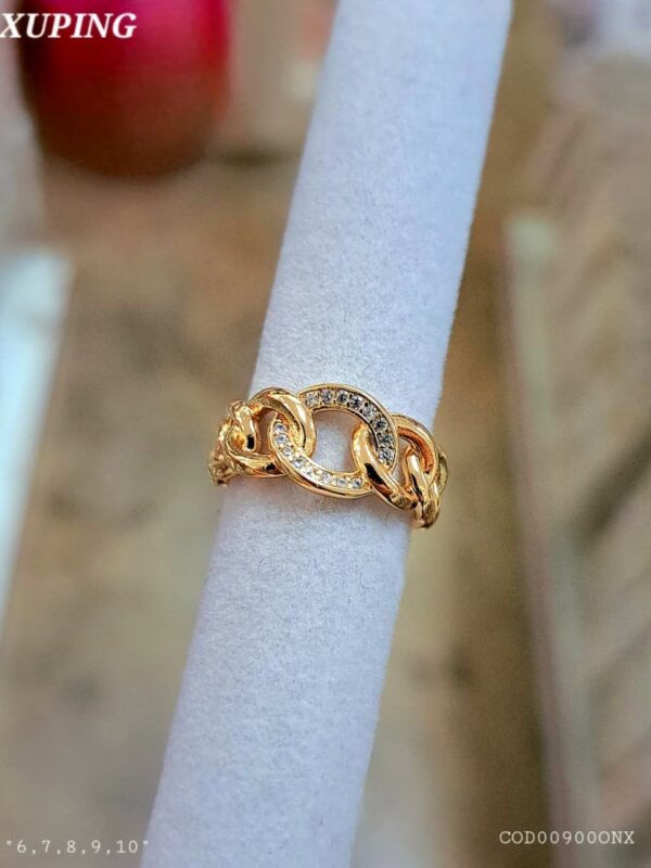 anillos Tallas 6,7,8,9,10 xuping jewerly rose