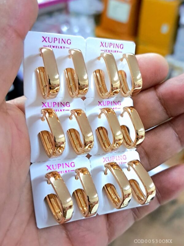 argolla cuadrado xuping jewerly rose