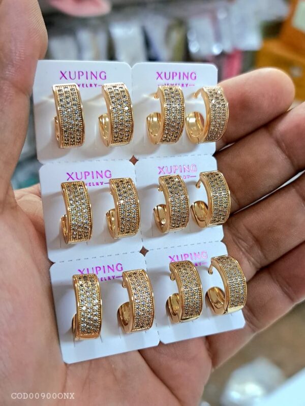 argolla  ok micro circones xuping jewerly rose