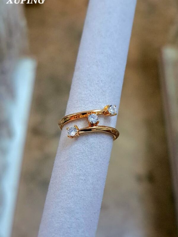 anillos Tallas 6,7,8,9 xuping jewerly rose