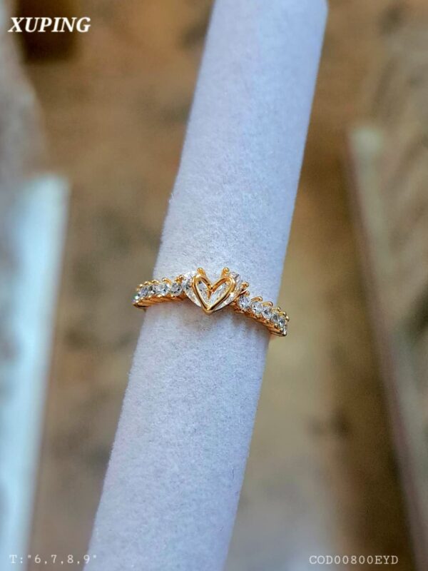 anillos Tallas 6,7,8,9 xuping jewerly rose, corazon