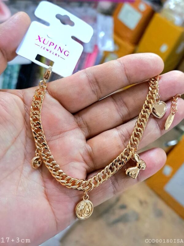 pulsera conejo 🐰 xuping jewerly rose