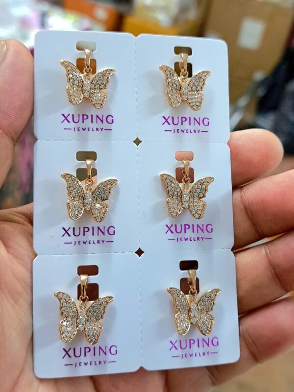dije mariposa xuping jewerly rose