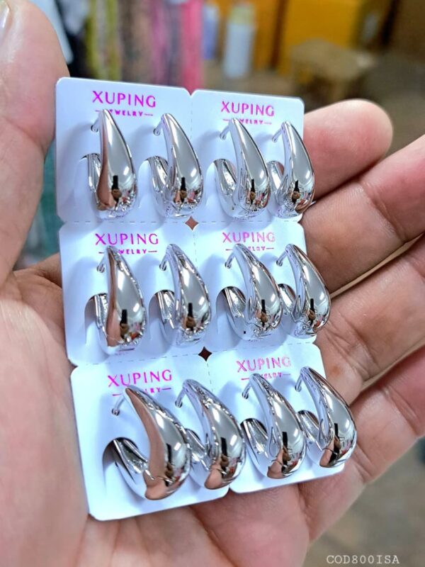 argolla xuping jewerly plateado