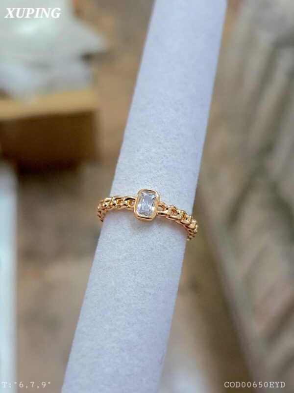 Anillo tallas 6,7,9 xuping jewerly rose