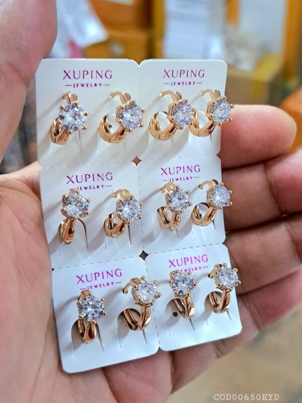 argolla punto luz xuping jewerly rose