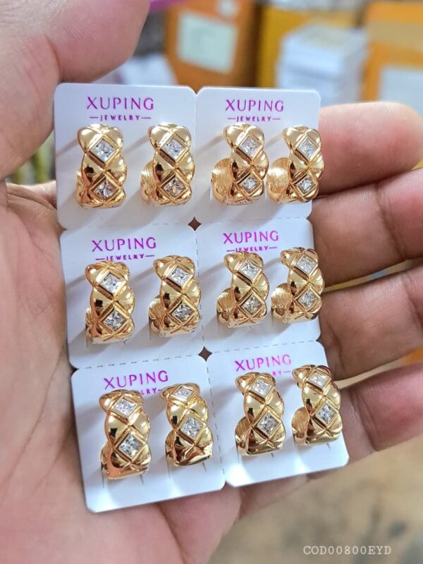 argolla con circones xuping jewerly rose