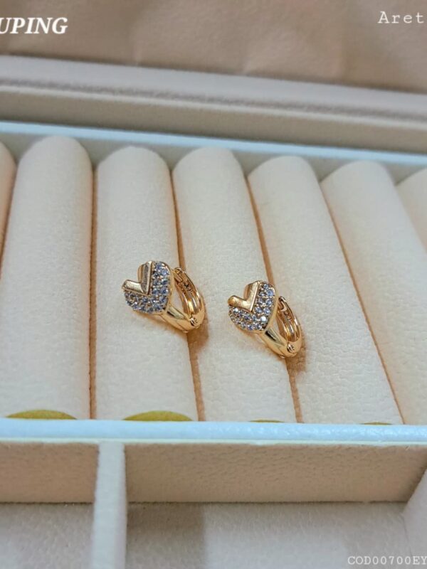 argolla corazon xuping jewerly rose