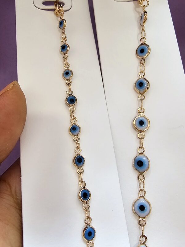 pulsera ojo turco Rose delicate NYH jewerly