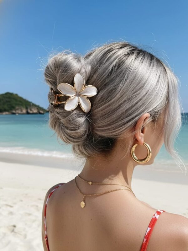 🔥🔥🔥Gancho para cabello en aleación de acero esmaltado
☀️ 🏝️🐚🏖️ , unidad