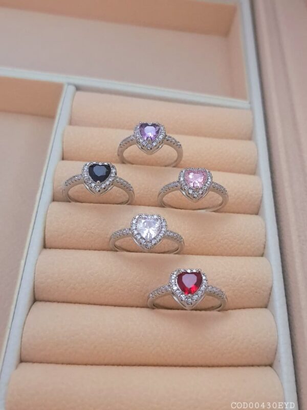 Anillo 💍❤️ *Dorado* Pam pam regulable plateado