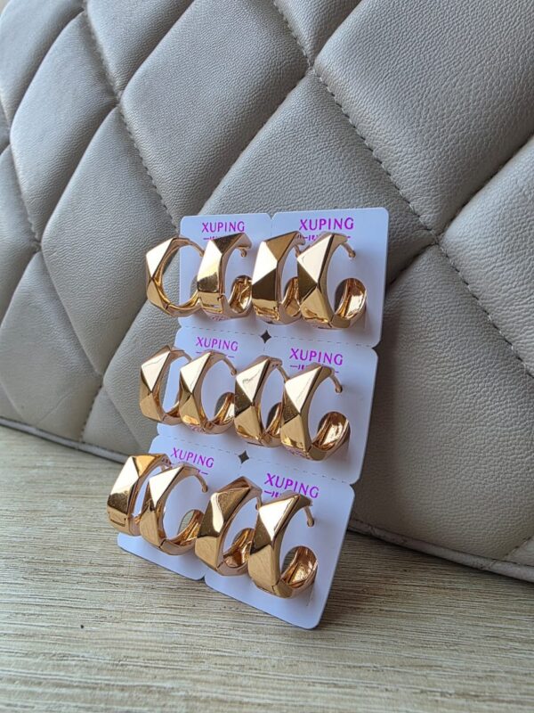 arete xuping jewerly rose