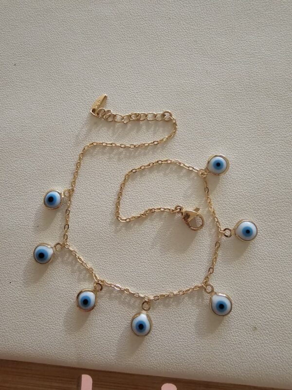 tobillera ojo turco xuping jewerly rose