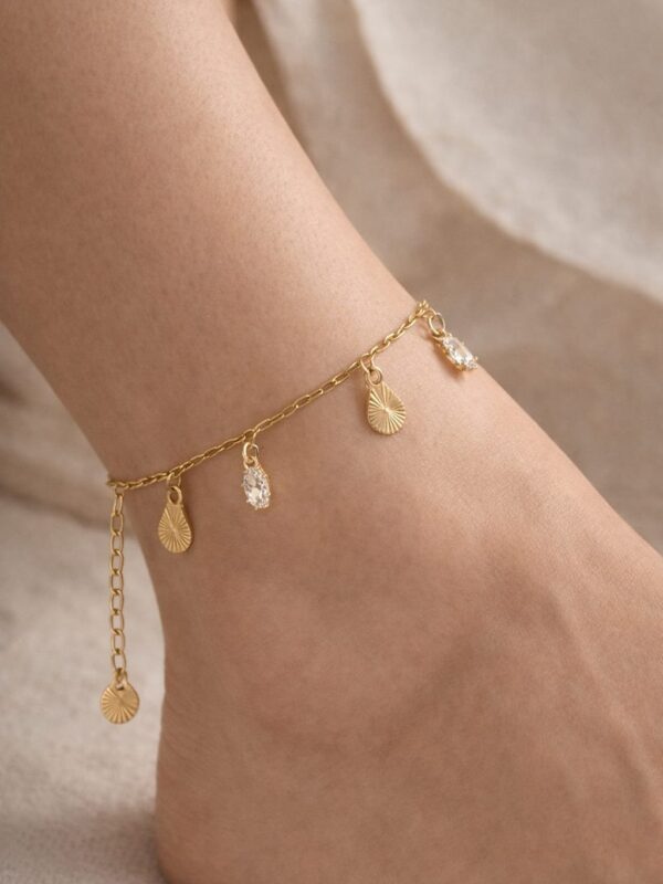 tobillera xuping jewerly rose